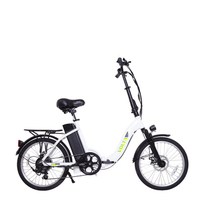 Volta VB1 NEO in Weiß, Seitenansicht.