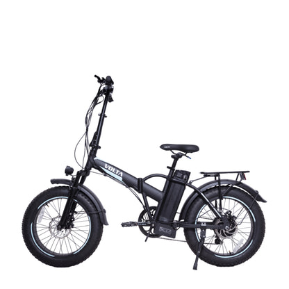 Volta VB2 NEO in Schwarz, Seitenansicht aus der Gegenrichtung.